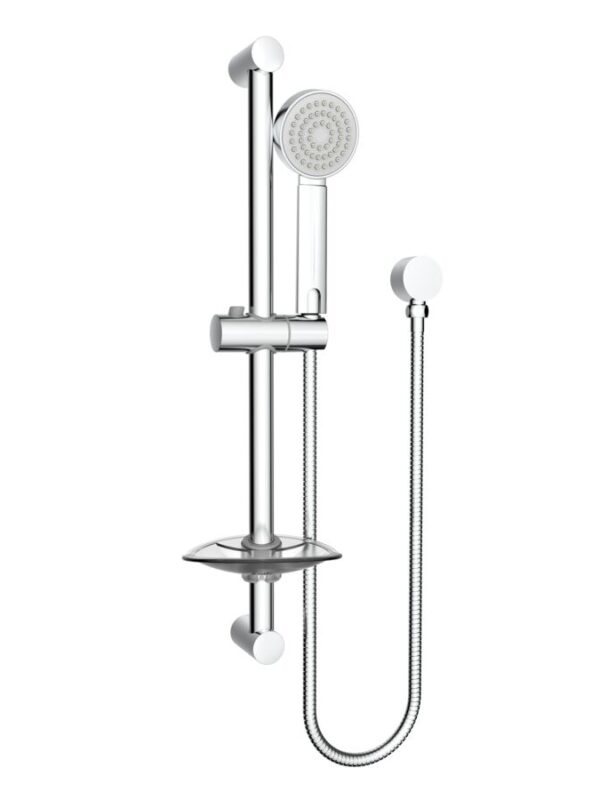 Base MK2 Single Rail Shower Chrome (3 Star)