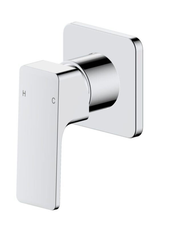 Mizu Bloc Shower Mixer Kit Chrome Lead Free