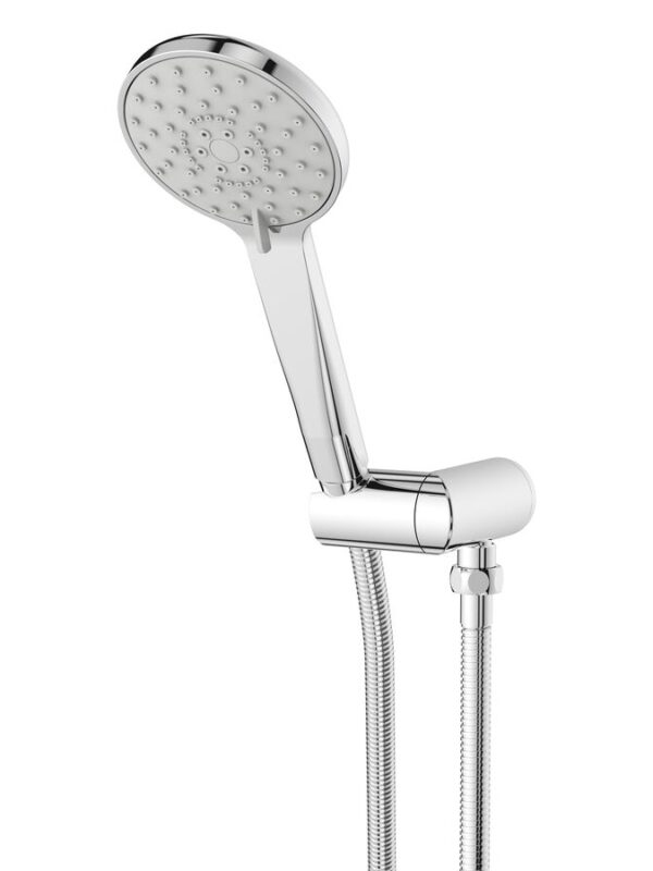 Posh Bristol MK2 Handshower with Water Inlet Wall Bracket 5 Function Chrome (3 Star)