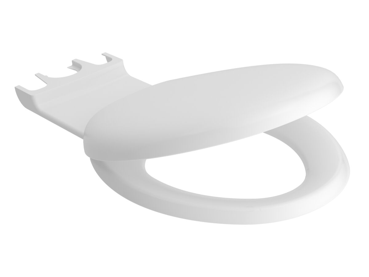 Posh Solus Soft Close Toilet Seat and Link Kit White