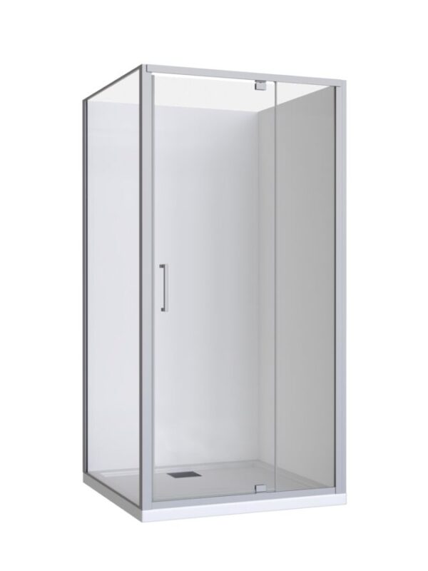 Base MK2 Shower System with Rear Outlet 1000mm x 1000mm Chrome