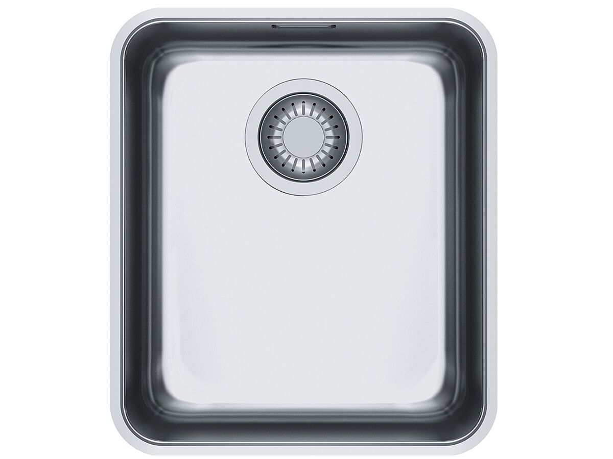 Franke Ancona Single Bowl Undermount Sink 340mm Overflow Stainless Steel