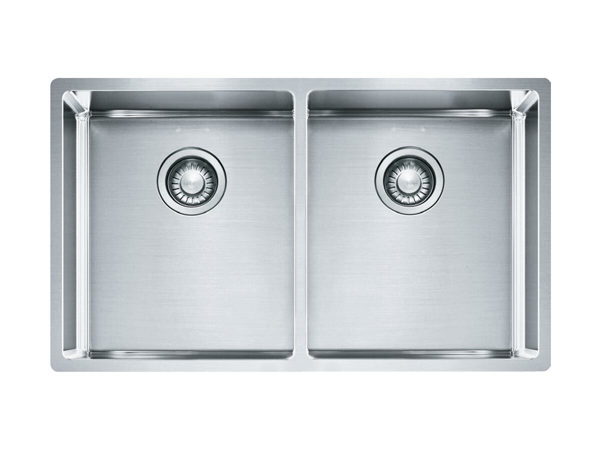 Franke Bow Double Bowl Sink 782mm Stainless Steel