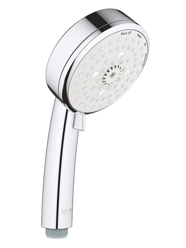 GROHE Tempesta Cosmo 100mm 4 Function Handpiece White (4 Star)