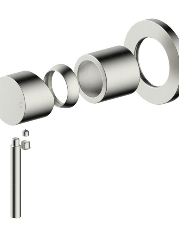Mizu Drift Shower Mixer Trimset Brushed Nickel Lead Free