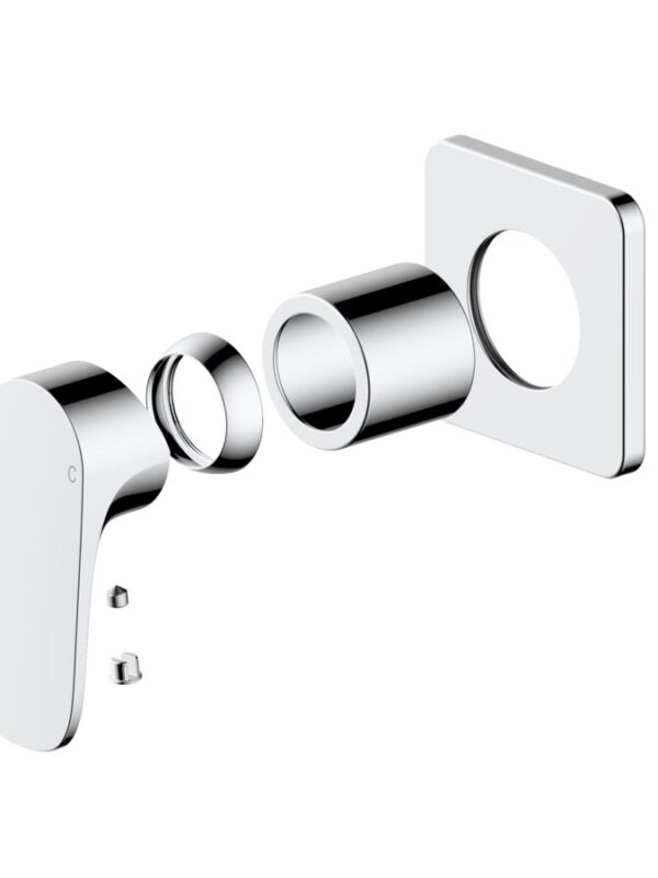 Mizu Silk Shower Mixer Tap Trimset Chrome Lead Free