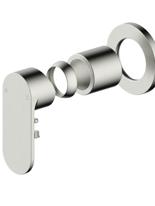 Mizu Soothe MK2 Shower Mixer Trimset Brushed Nickel Lead Free