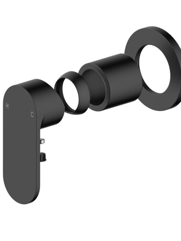 Mizu Soothe MK2 Shower Mixer Trimset Matte Black Lead Free