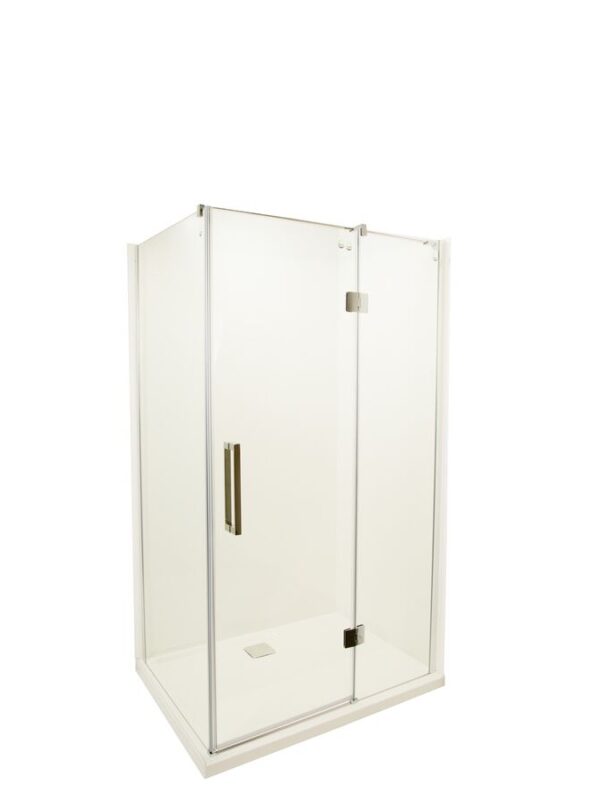 Kado Lux Shower System 1200mm x 900mm Rear Outlet Chrome