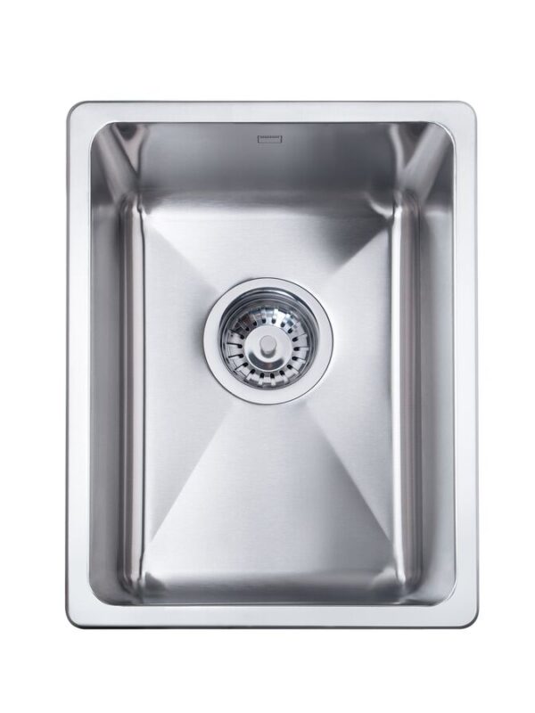 Memo Hugo Compact Sink No Taphole Stainless Steel