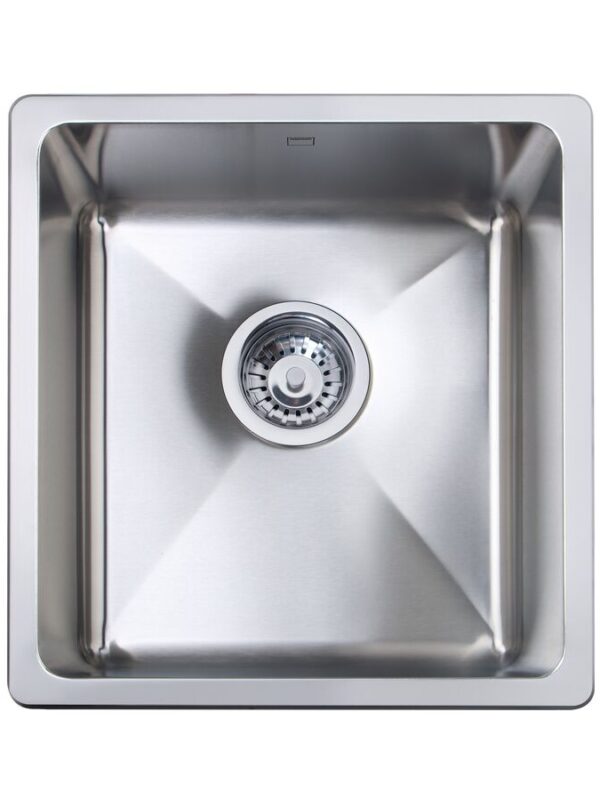 Memo Hugo Single Bowl Sink No Taphole Stainless Steel