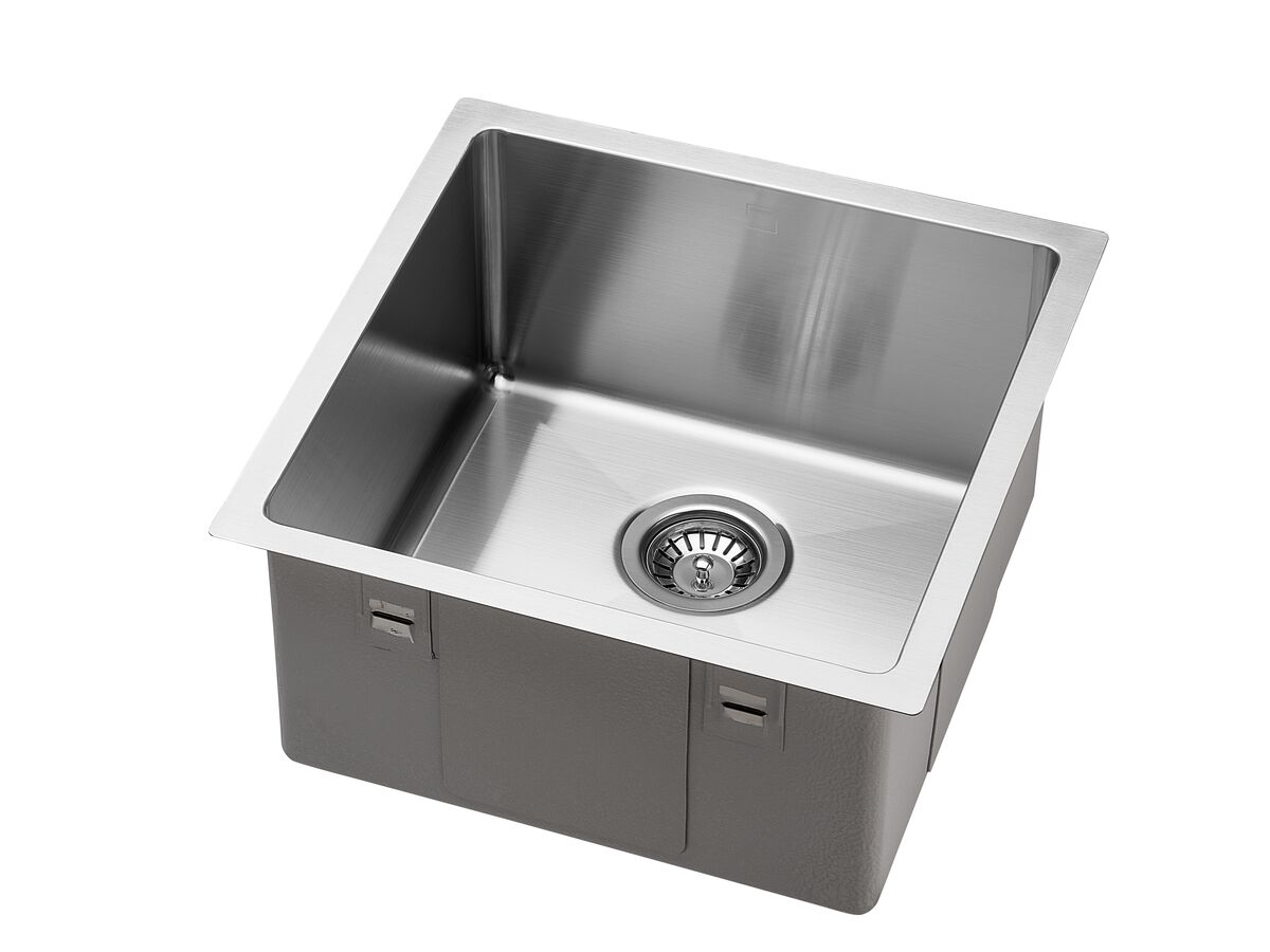 Memo Zenna Single Bowl Sink Stainless Steel - Image 3