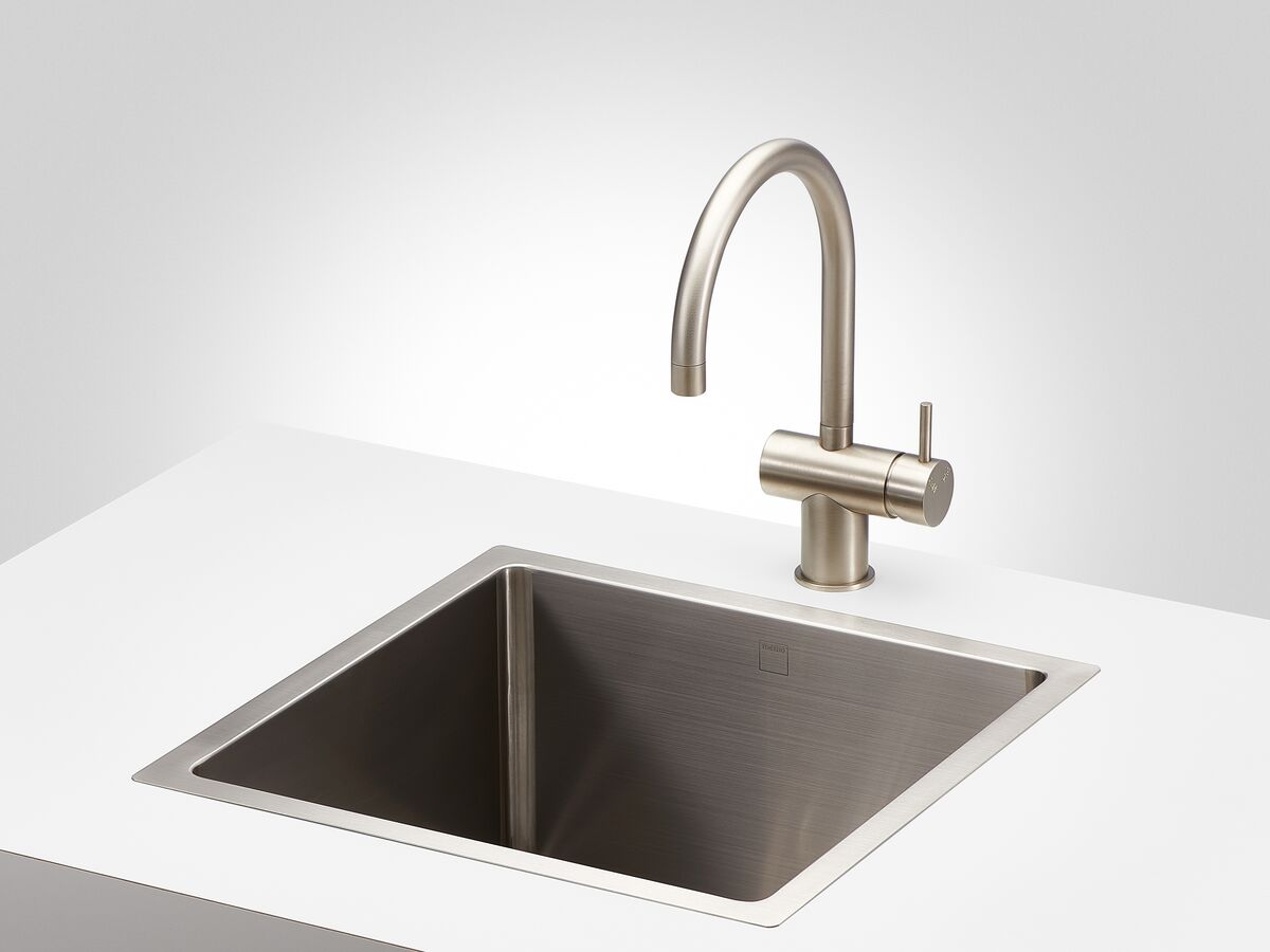 Memo Zenna Single Bowl Sink Stainless Steel - Image 6