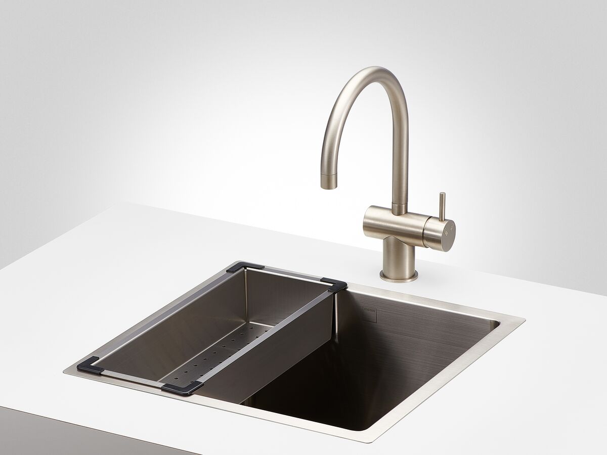 Memo Zenna Single Bowl Sink Stainless Steel - Image 8