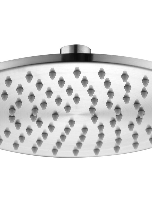 Mizu Drift Brass Overhead Shower 200mm Brushed Nickel (3 Star)