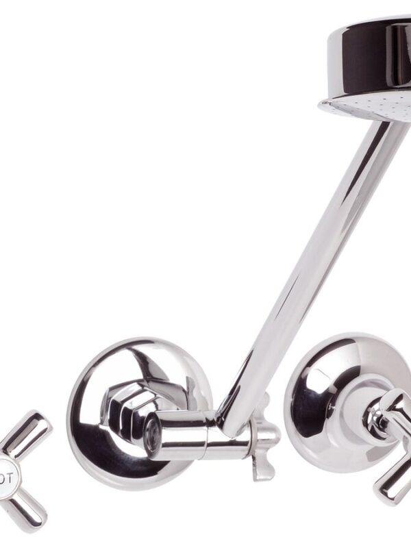 Posh Bristol Shower Set Chrome (3 Star)