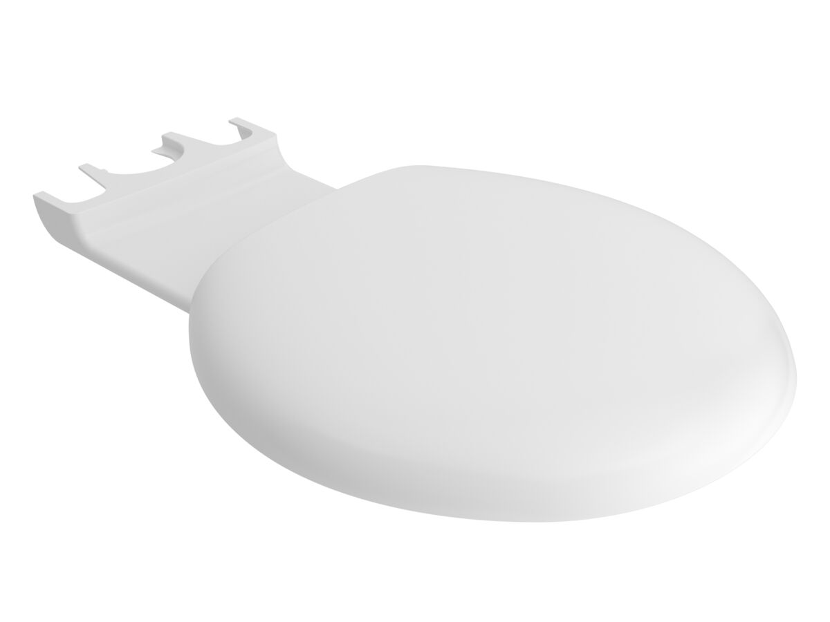 Posh Solus Soft Close Toilet Seat and Link Kit White - Image 2