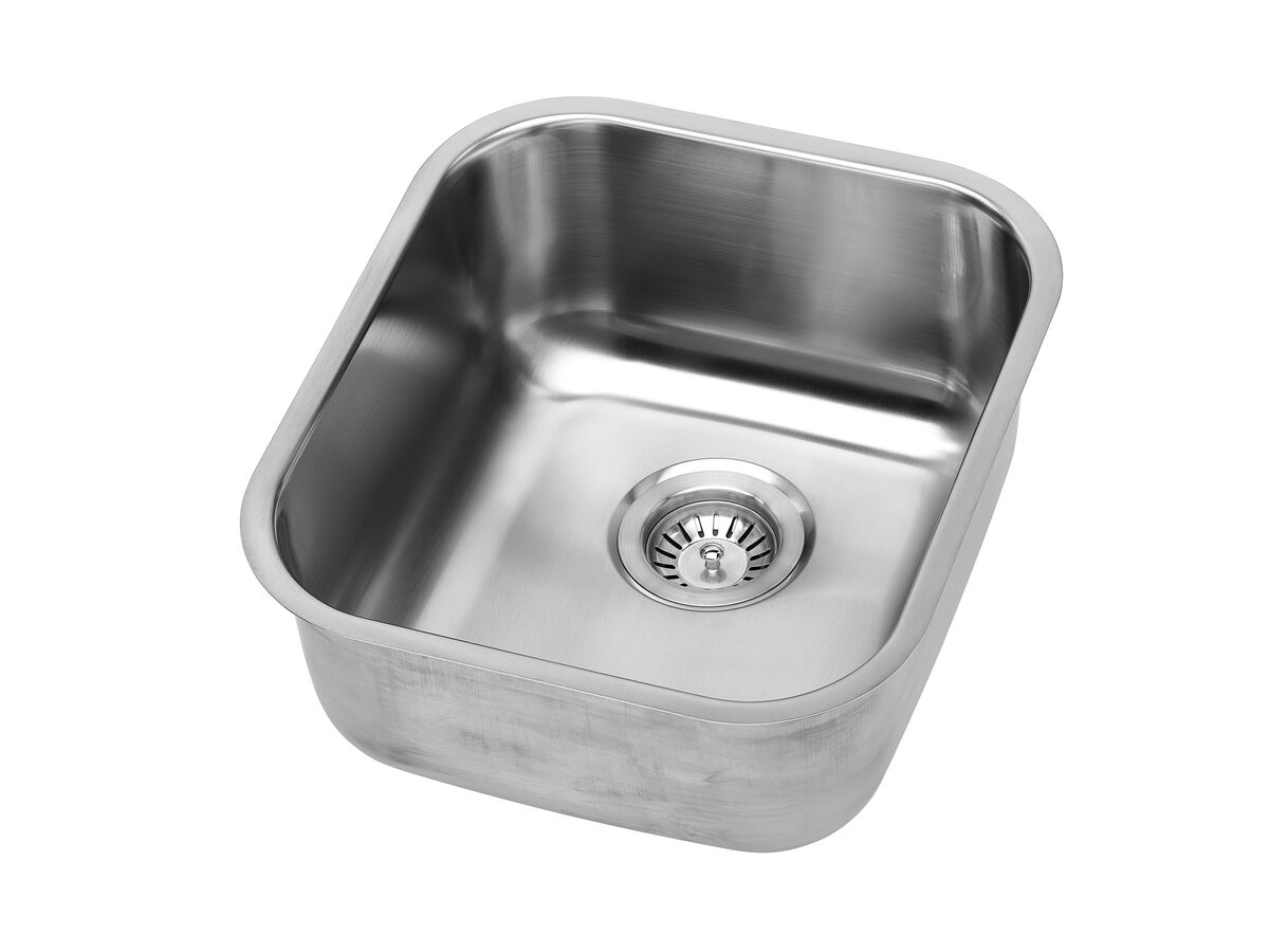 Posh Solus MK3 Single Bowl Undermount Sink No Taphole Stainless Steel - Image 2