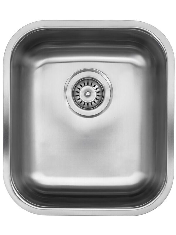 Posh Solus MK3 Single Bowl Undermount Sink No Taphole Stainless Steel
