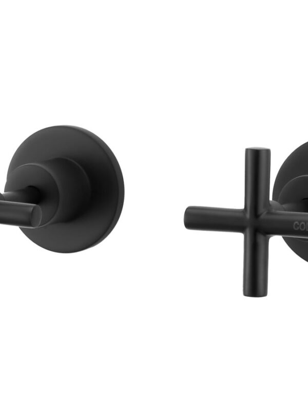 Posh Solus Wall Top Assemblies Matte Black Lead Free